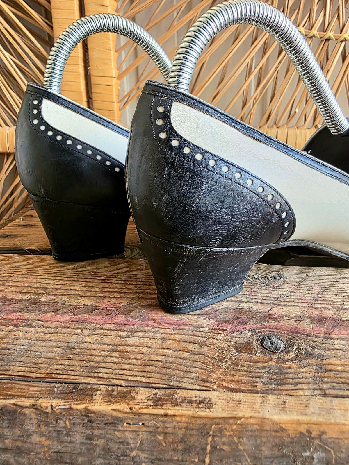Vintage 80s Felix Two Tone Shoes