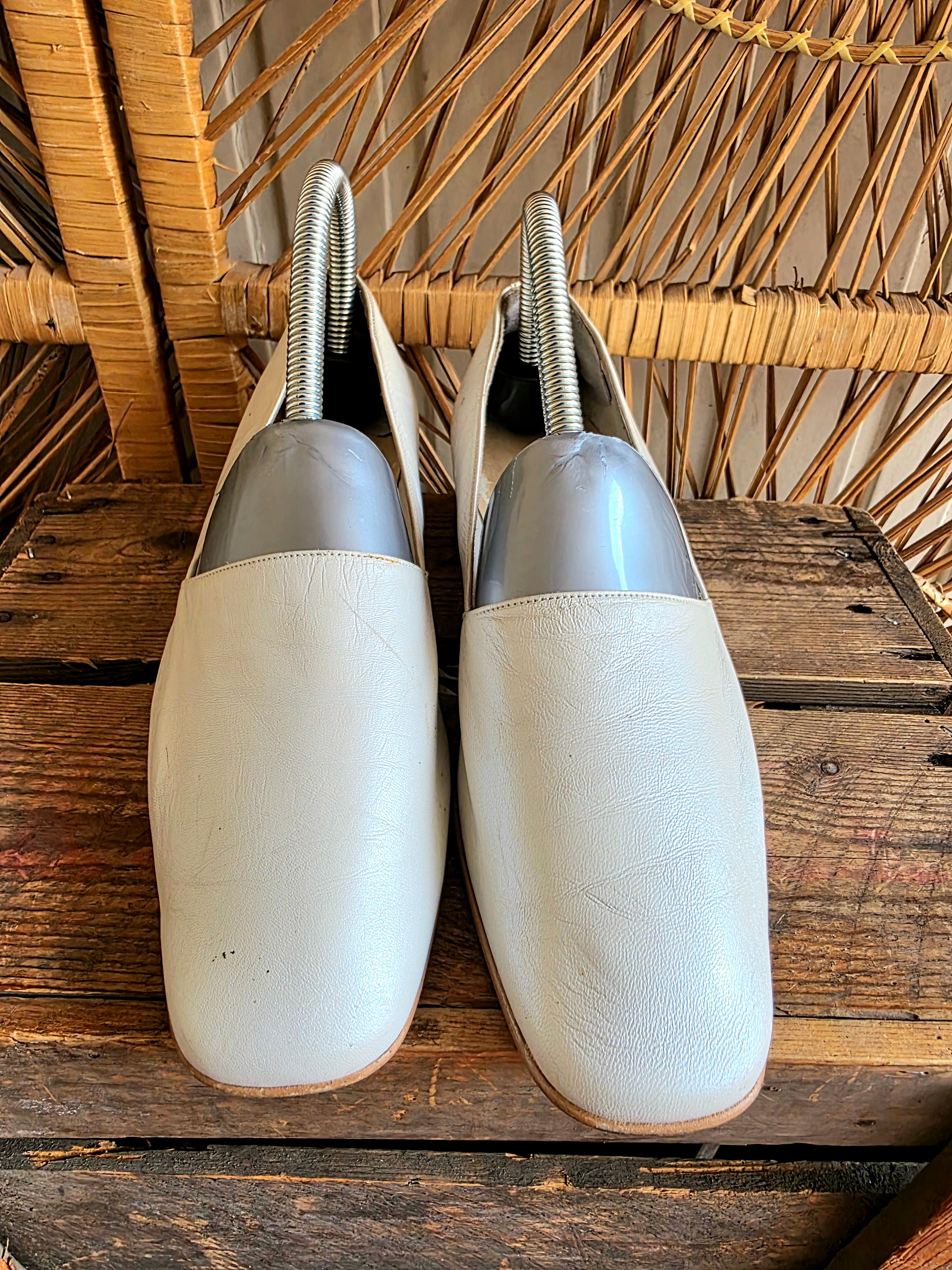 Vintage 80s Slip On Shoes