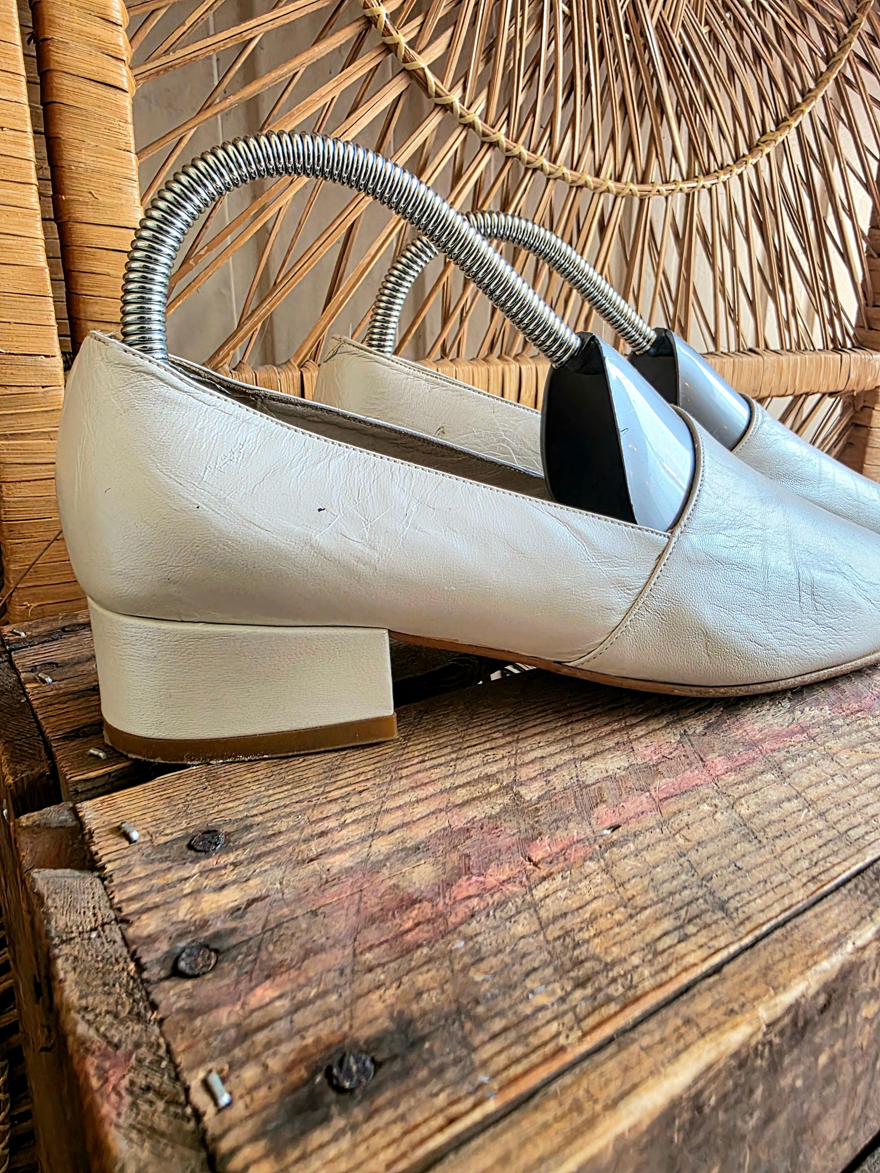 Vintage 80s Slip On Shoes