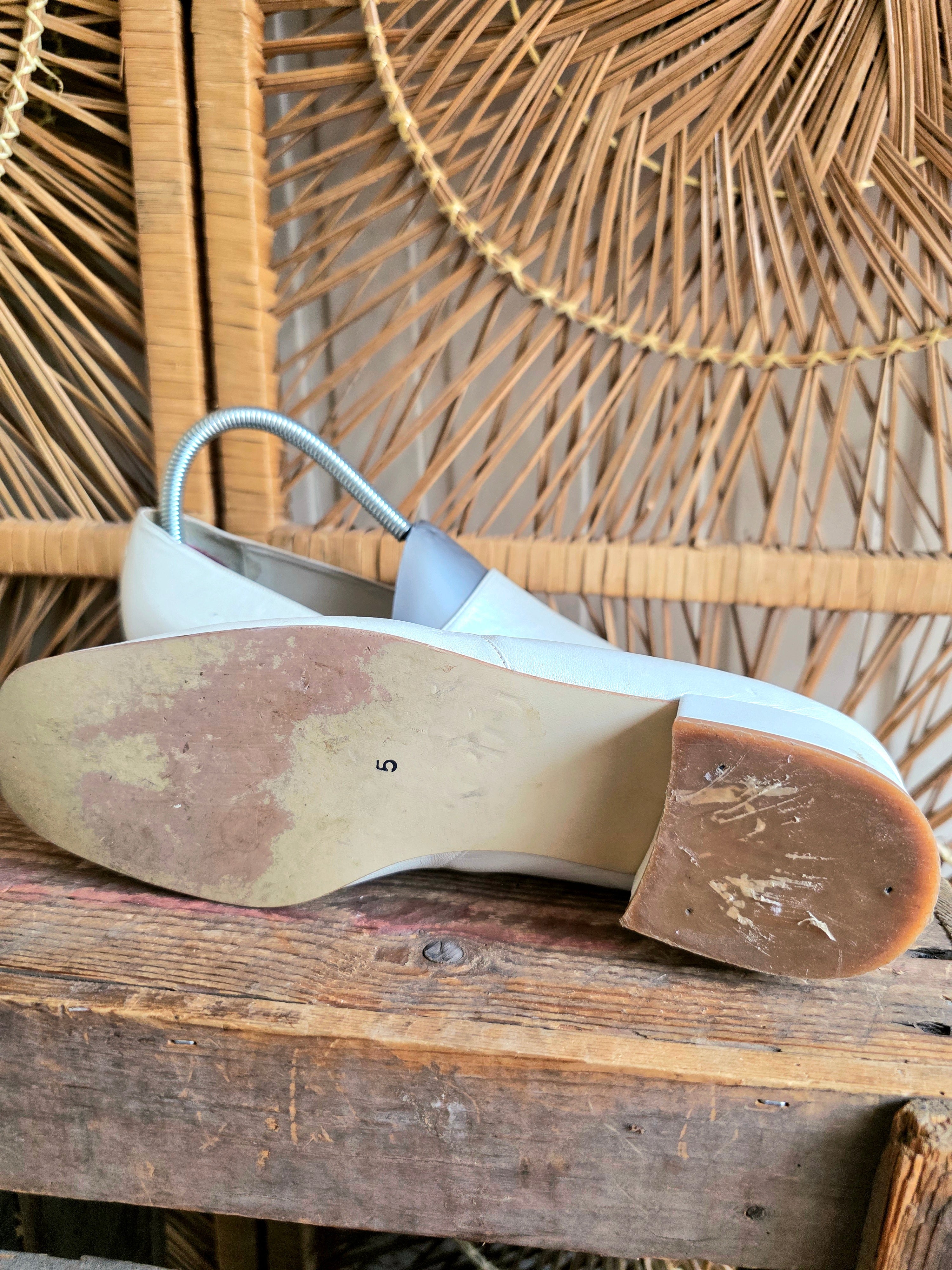 Vintage 80s Slip On Shoes
