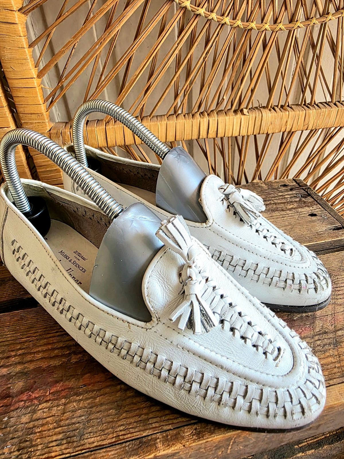 Vintage 80s St. Michael from Marks & Spencer Slip on Shoes