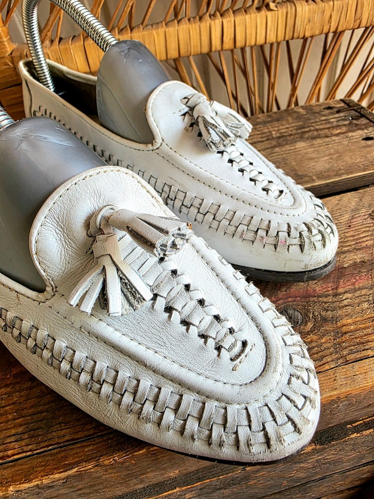 Vintage 80s St. Michael from Marks & Spencer Slip on Shoes