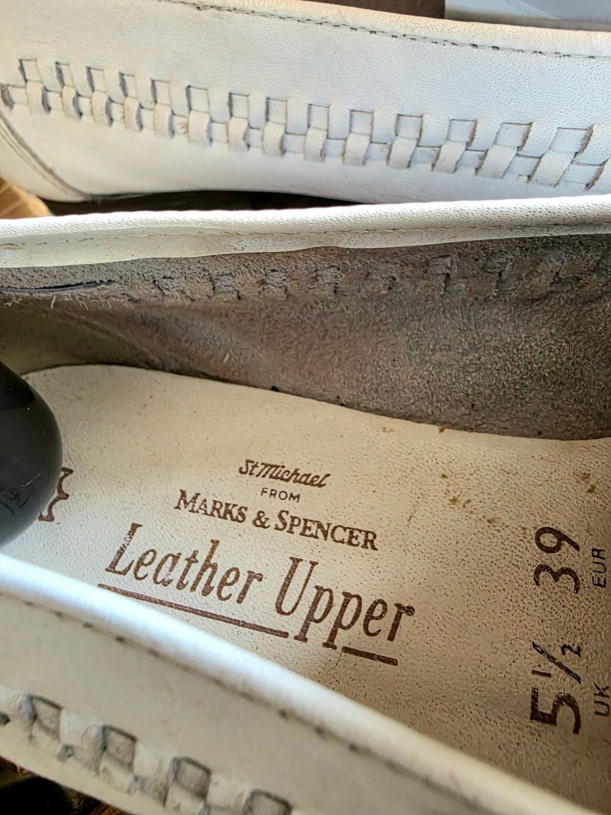 Vintage 80s St. Michael from Marks & Spencer Slip on Shoes