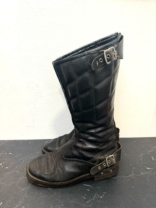 Vintage 80s Motorcycle Boots