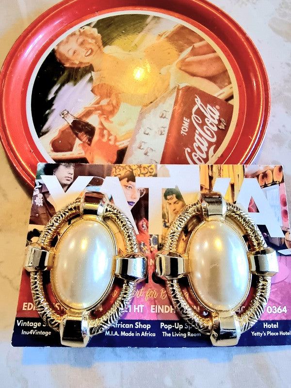Brand New Vintage Clip Earrings