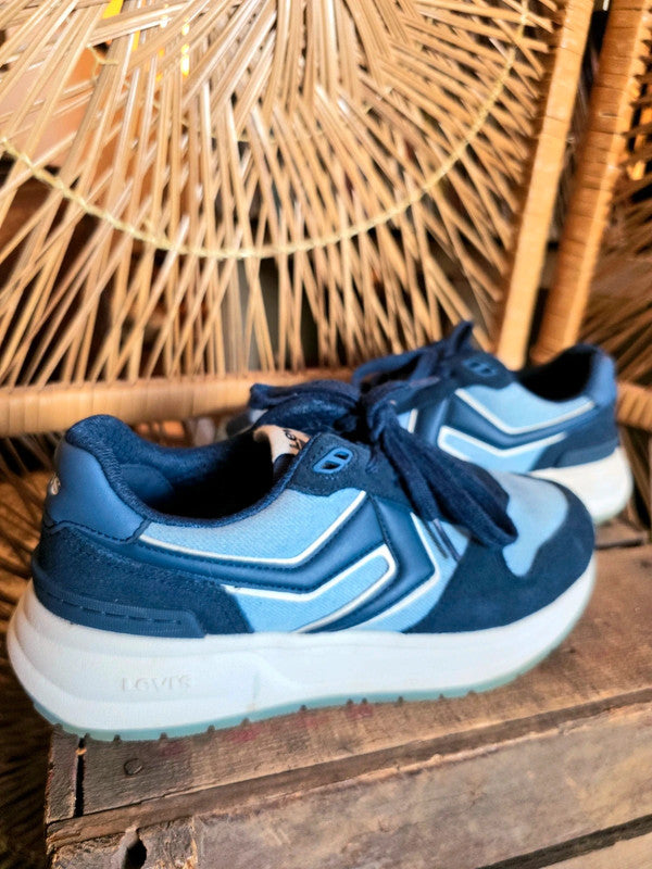 Retro Levi's Charge Suede Denim Trainers