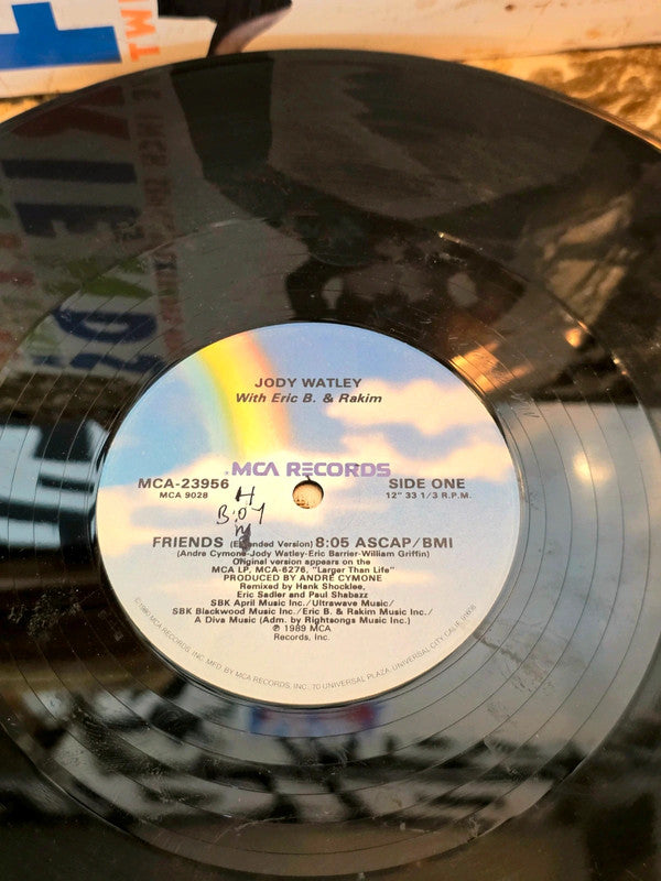 Jody Watley With Eric B. & Rakim – Friends Vinyl Record
