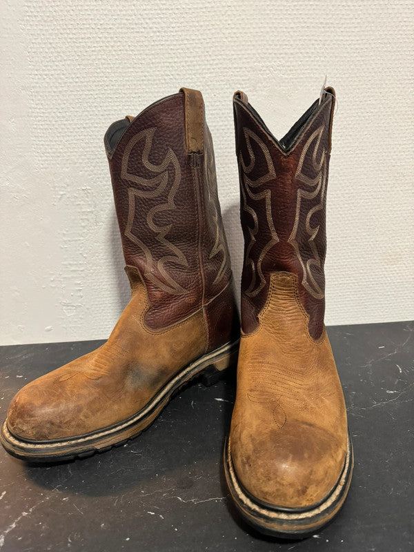 Vintage Rocky men steel toe work boot
