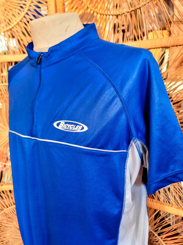 Vintage 'Bicycles' Cycling Jersey