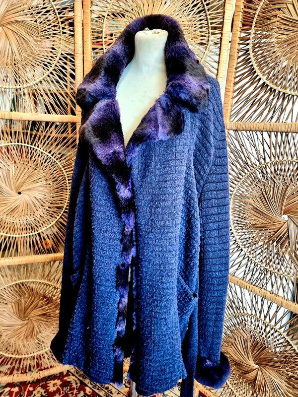 Vintage 80s Lil Pour L'autre Knitwear Cardigan