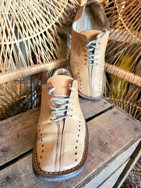 Vintage Nicola Barbato Leather Shoes