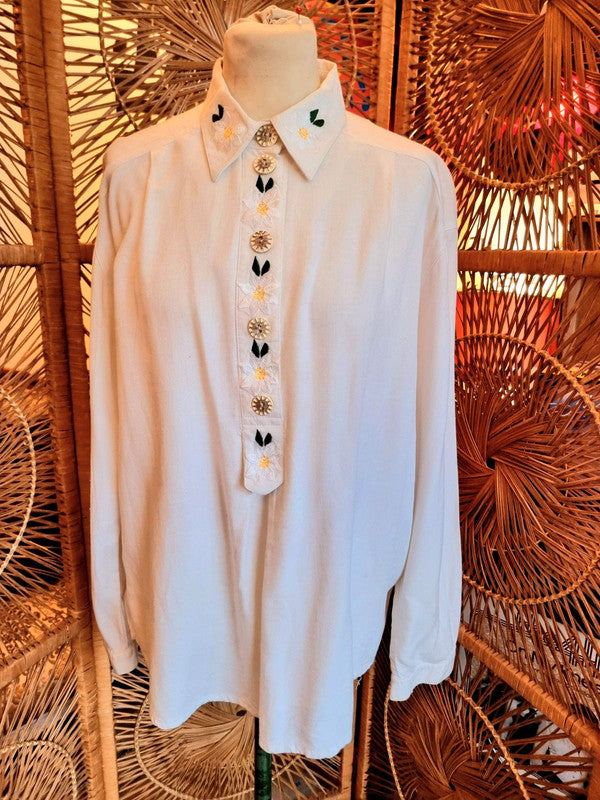 Vintage 80s / 90s Sixth Sense Traditional Shirt