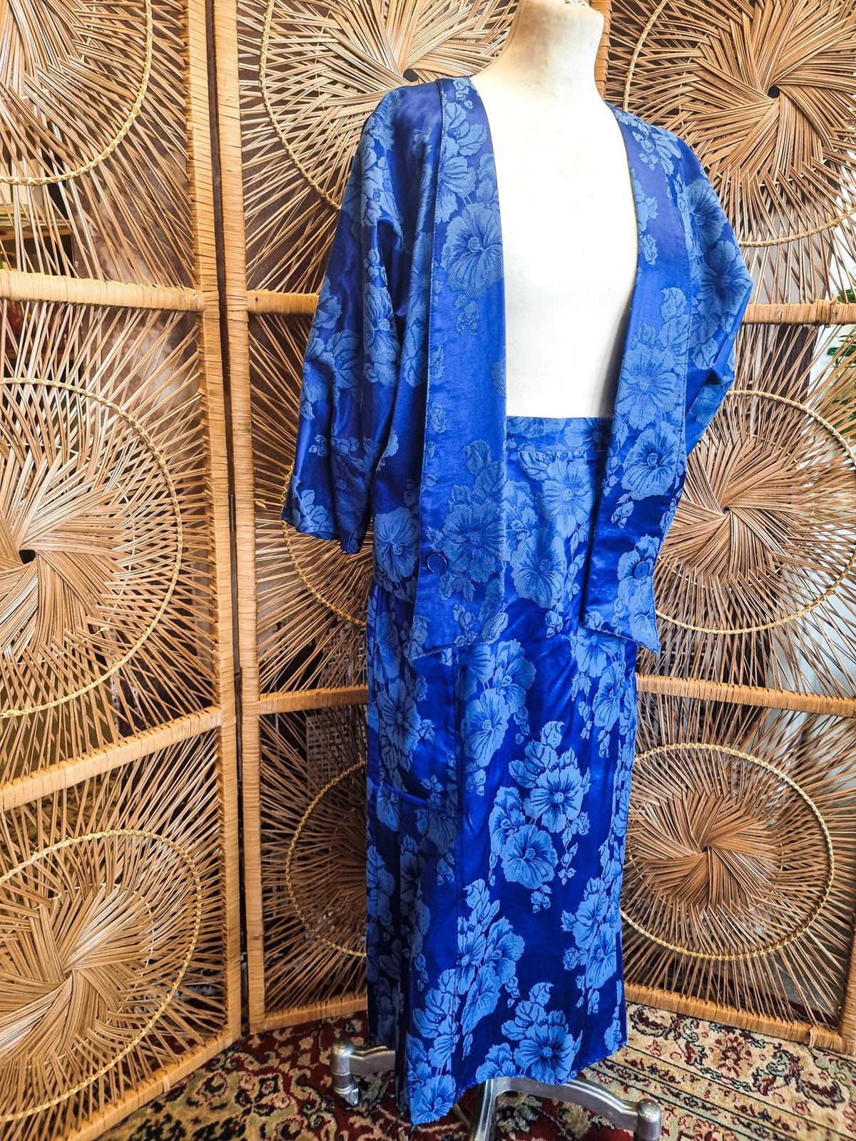 Vintage 1980s Two Piece Skirt Suit