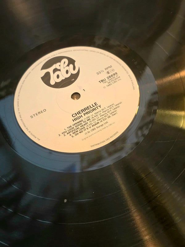 Cherrelle – High Priority Vinyl Record