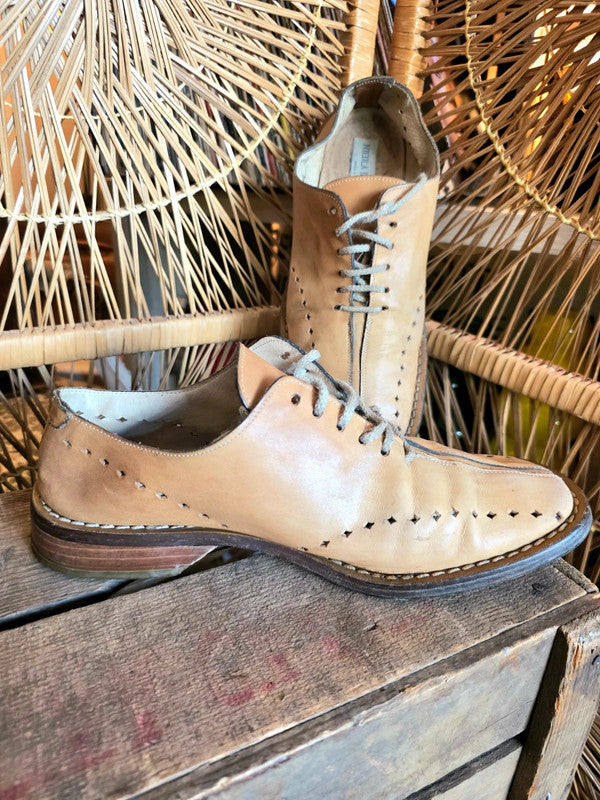 Vintage Nicola Barbato Leather Shoes