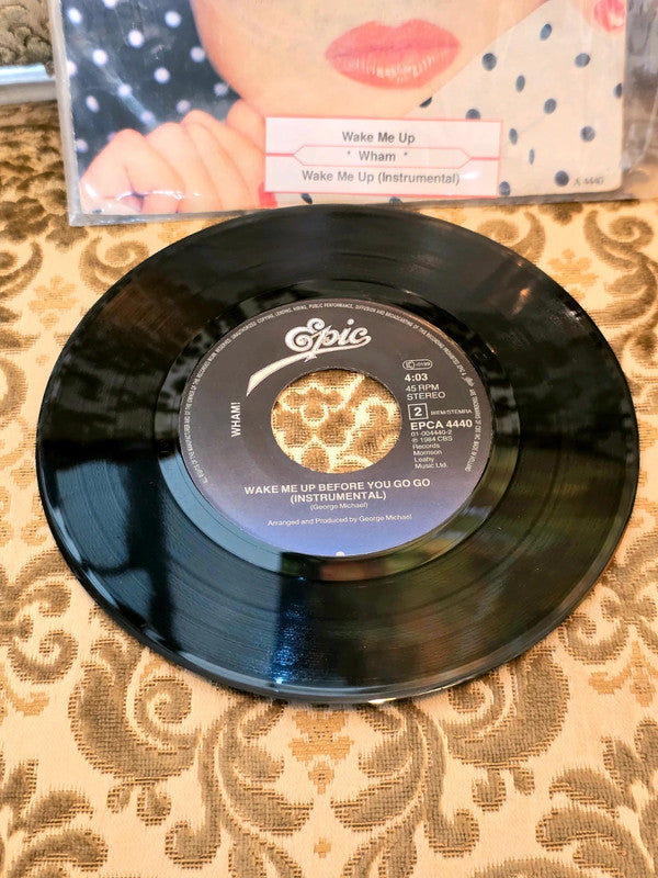 Wham – Wake Me Up Before You Go-Go Vinyl Record