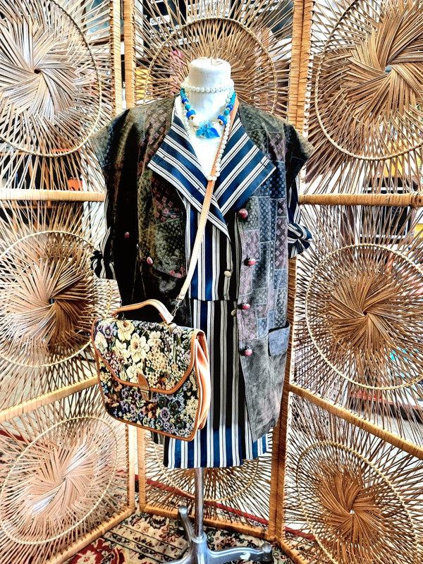 Vintage Suede Gillet Waistcoat