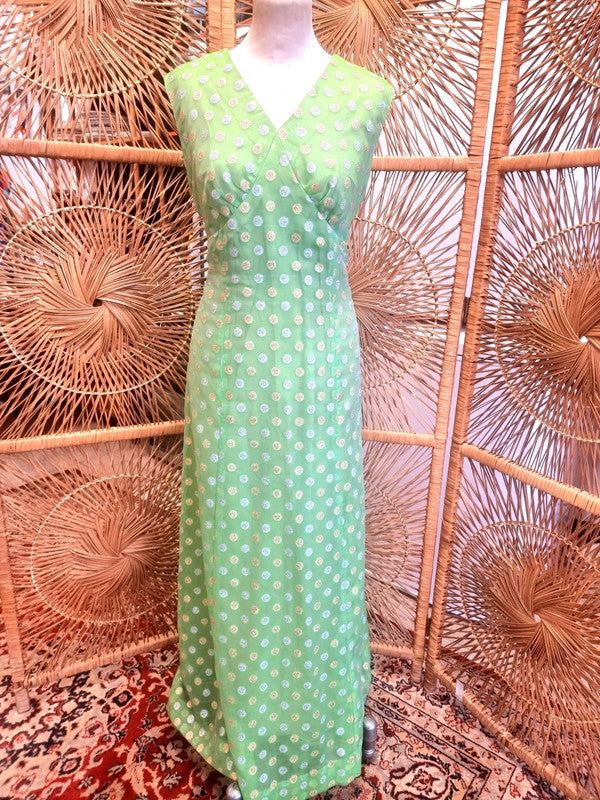 Vintage 70s Kessi Kleider Maxi Dress
