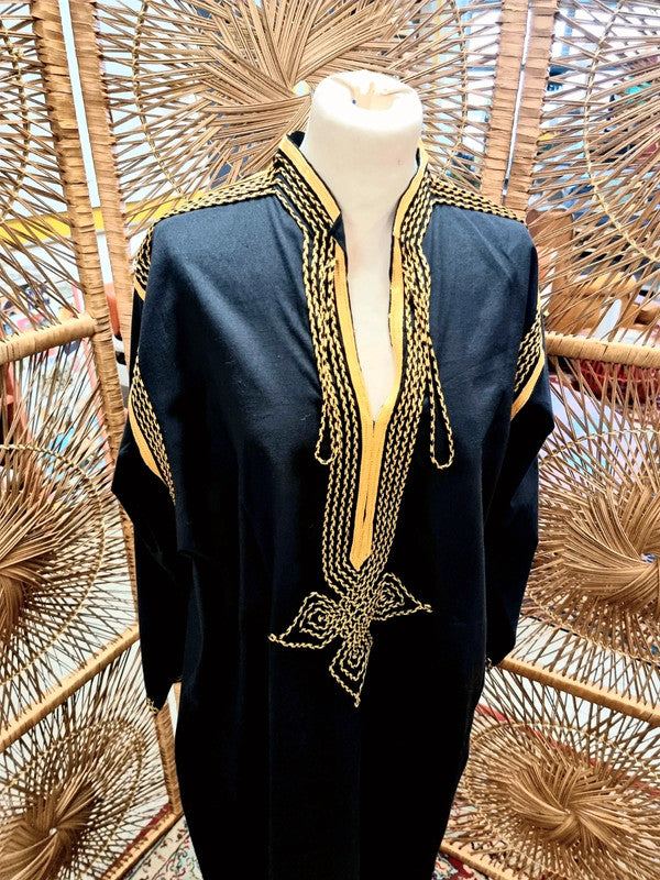 Vintage Kaftan Maxi Dress