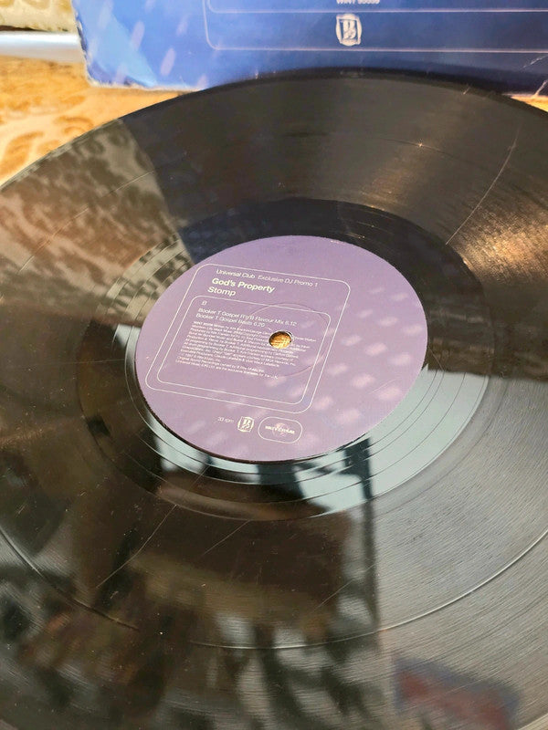 God's Property From Kirk Franklin's Nu Nation – Stomp Vinyl Record