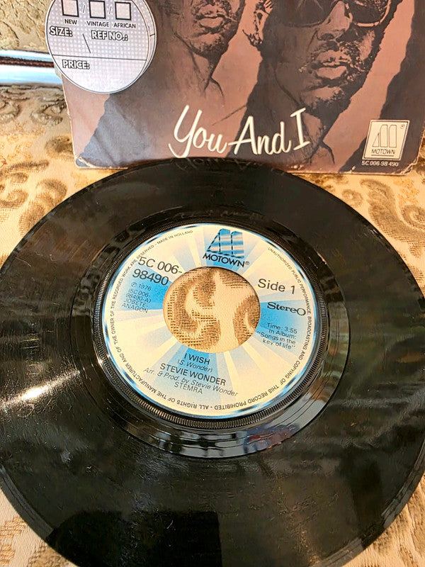 Stevie Wonder – I Wish Vinyl Record