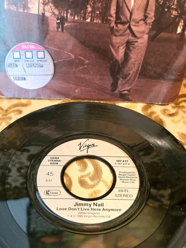 Jimmy Nail – Love Don't Live Here Anymore Vinyl Record