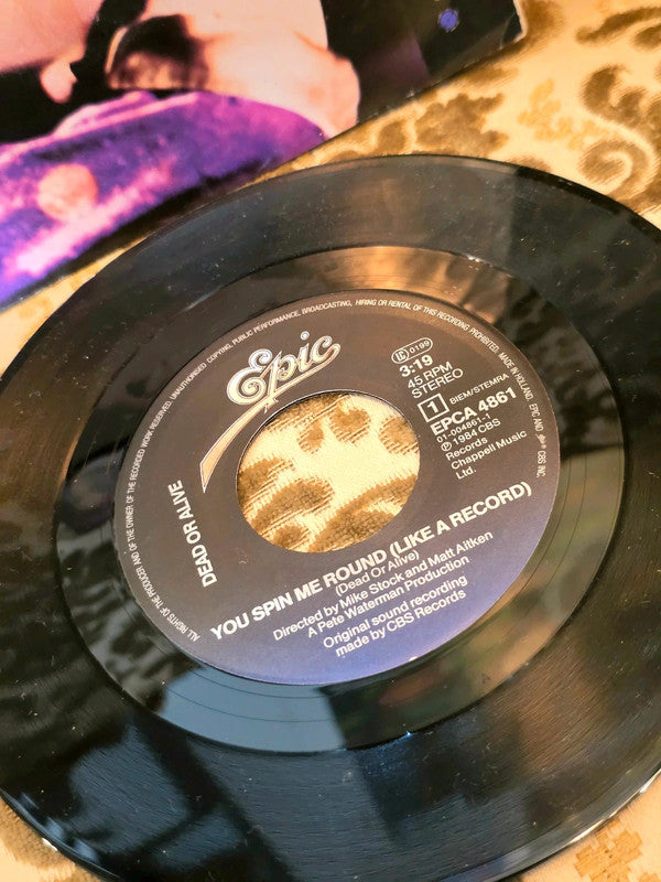 Dead Or Alive – You Spin Me Round Like A Record Vinyl Record