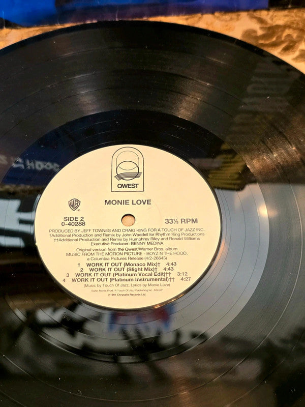 Monie Love – Work It Out Vinyl Record