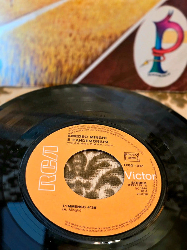 Amedeo Minghi E Pandemonium – L'Immenso Vinyl Record