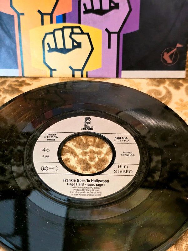 Frankie Goes To Hollywood – Rage Hard Vinyl Record