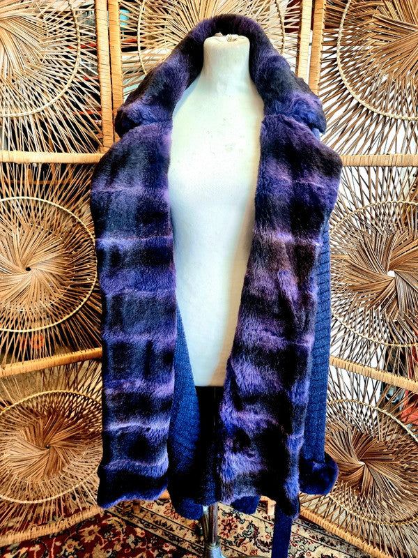 Vintage 80s Lil Pour L'autre Knitwear Cardigan