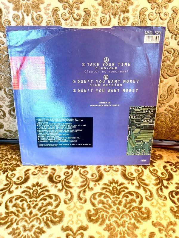 Mantronix – Take Your Time Vinyl Record