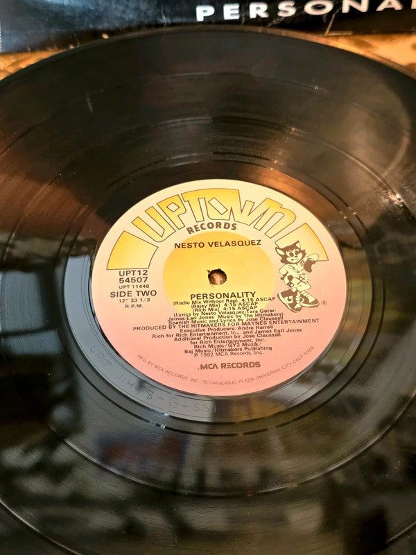 Nesto Velasquez – Personality Vinyl Record