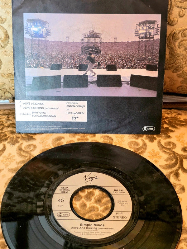Simple Minds – Alive & Kicking Vinyl Record