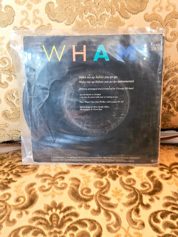 Wham – Wake Me Up Before You Go-Go Vinyl Record