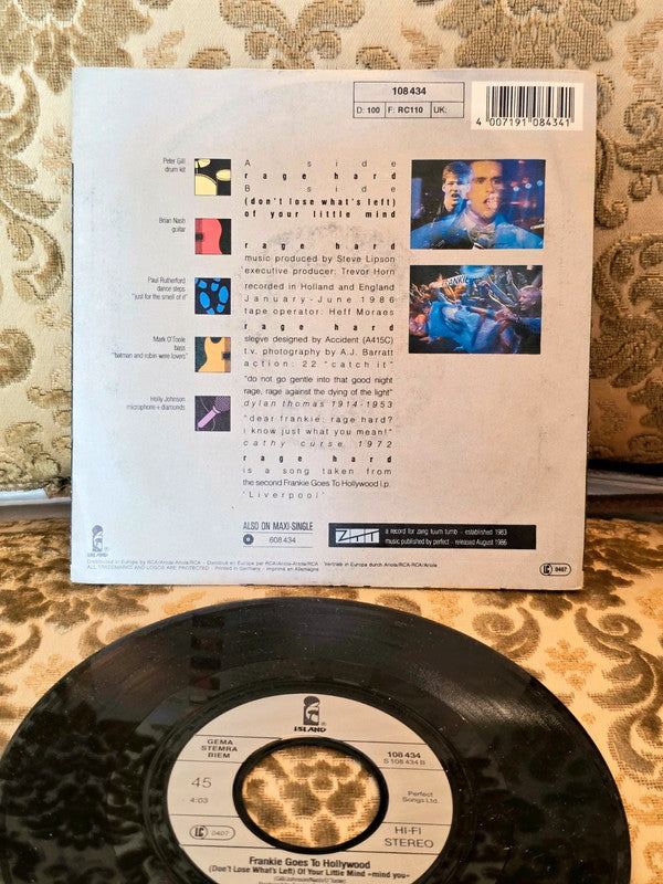 Frankie Goes To Hollywood – Rage Hard Vinyl Record