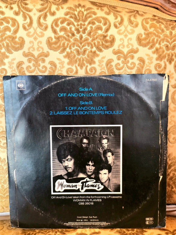 Champaign – Off And On Love Vinyl Record