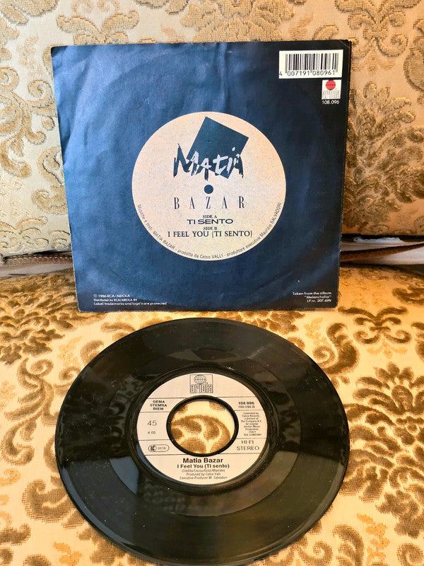 Matia Bazar – Ti Sento Vinyl Record