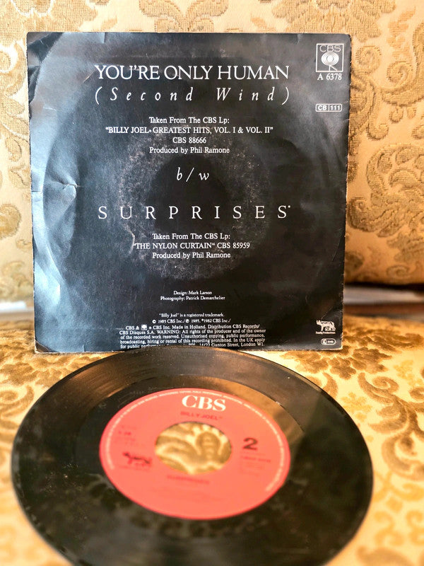 Billy Joel – You're Only Human Second Wind Vinyl Record