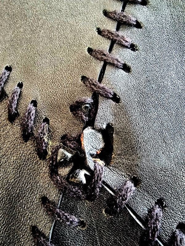 Vintage 80's Leather Patchwork Skirt