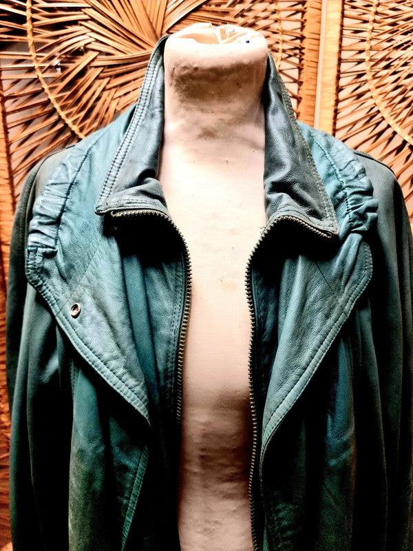 Vintage 80's M. Bogner Leather Coat