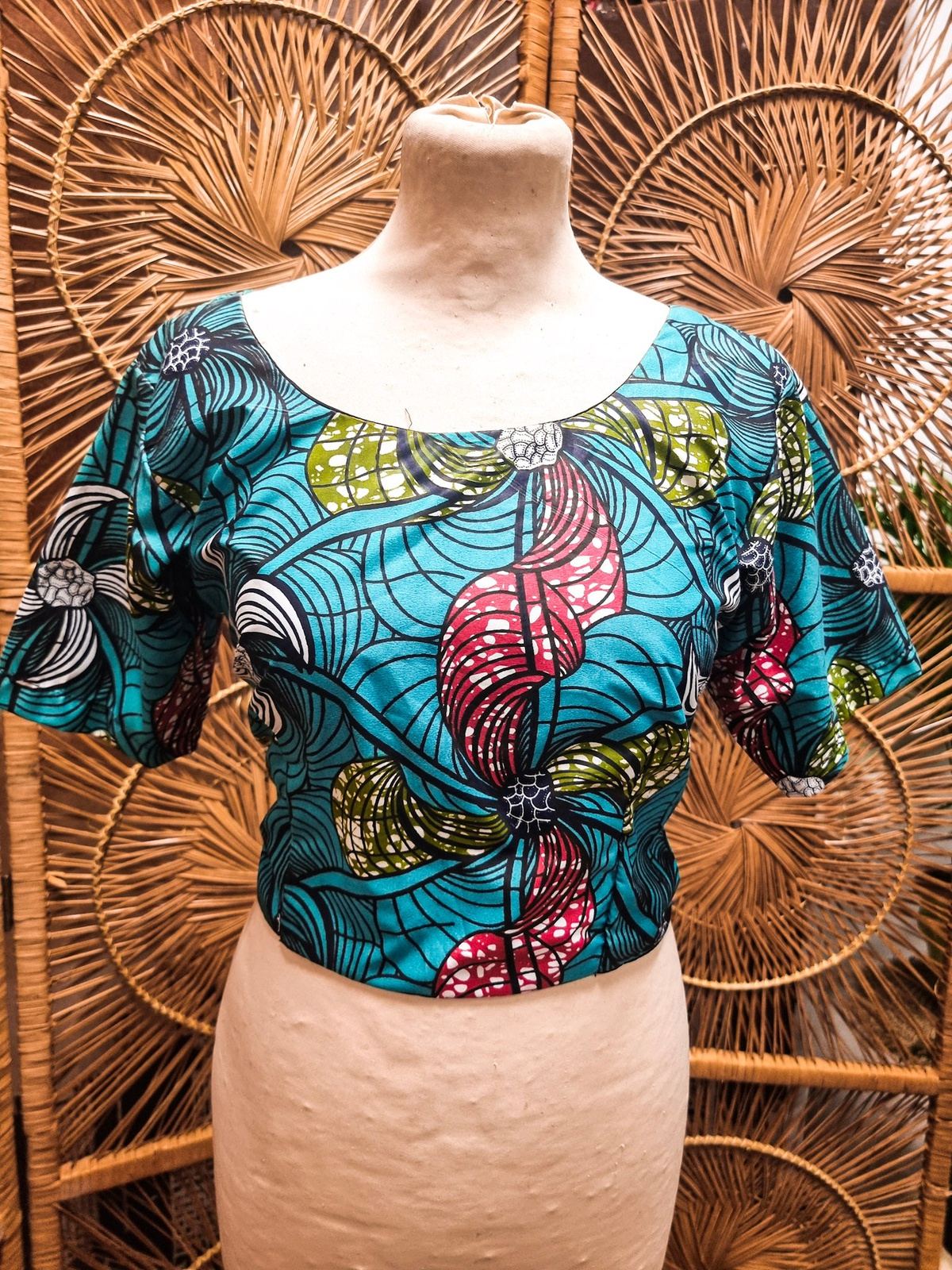 Brand New Made in Africa Crop Top