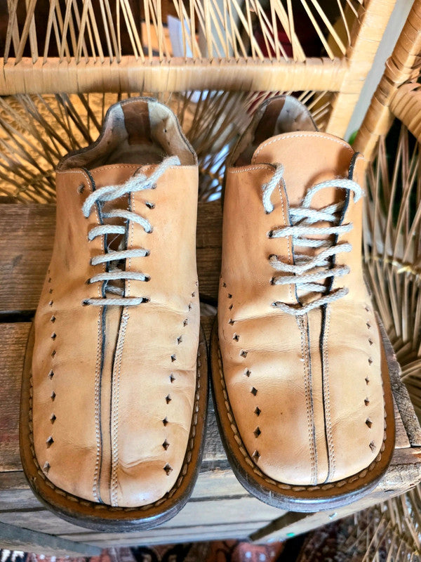 Vintage Nicola Barbato Leather Shoes