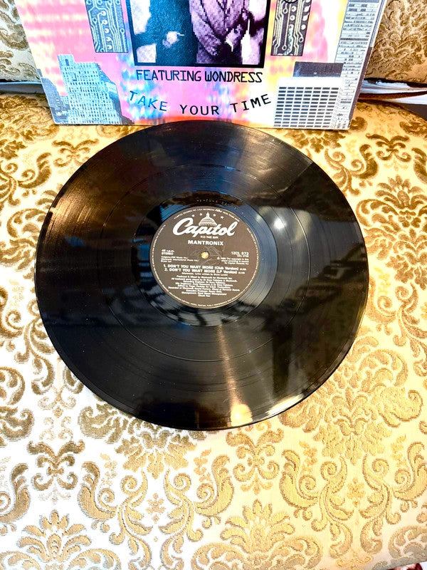 Mantronix – Take Your Time Vinyl Record