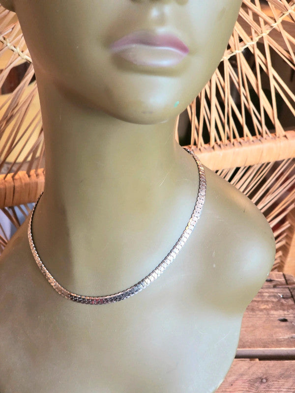 Vintage Sterling Silver Necklace