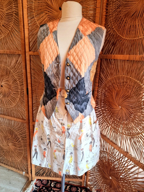 Vintage 80's Louis Feraud Gilet