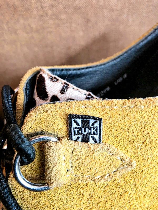 Vintage 90s T.U.K. inc Wedge Platform Creepers