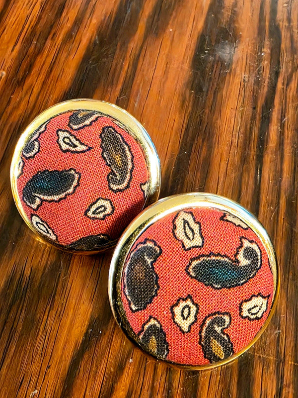 Deadstock Brand New Vintage 80s Pierced Earrings