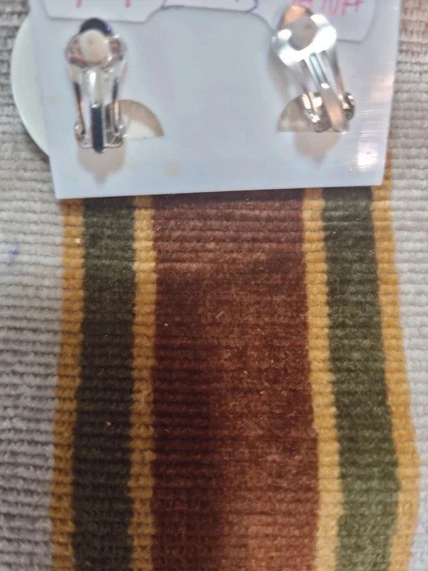 Vintage Deadstock Brand New 1980's Clip on Earrings
