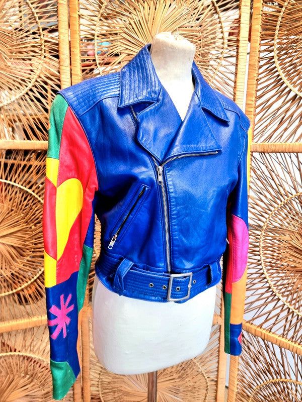 Vintage 80’s/90’s Michael Hoban North Beach Biker Jacket